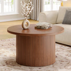 Tambour Walnut Coffee Table
