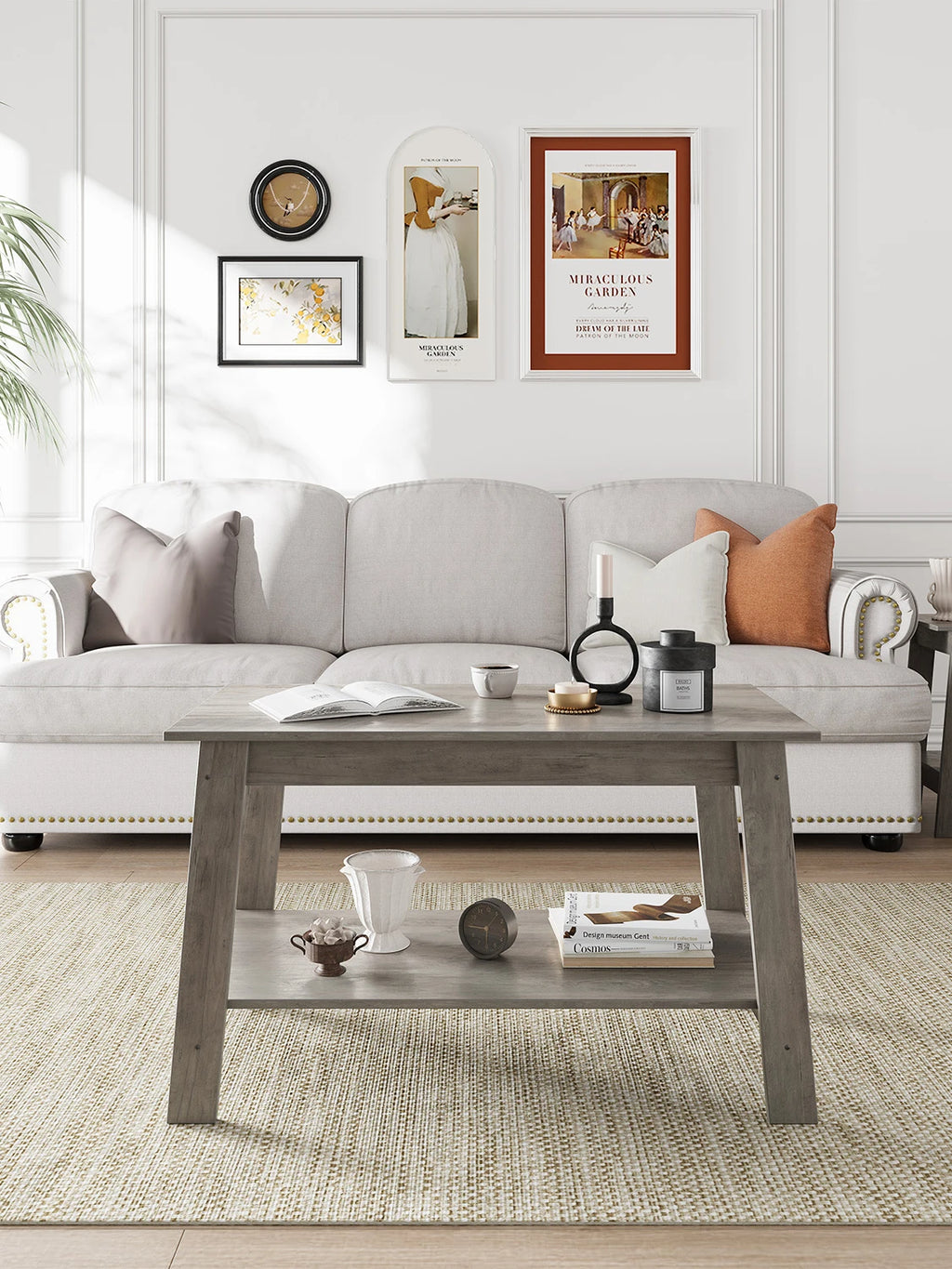Rustic Hearth Storage Table