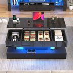 LuxeGlow LED Display Table