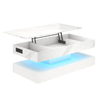 LuxeGlow LED Display Table