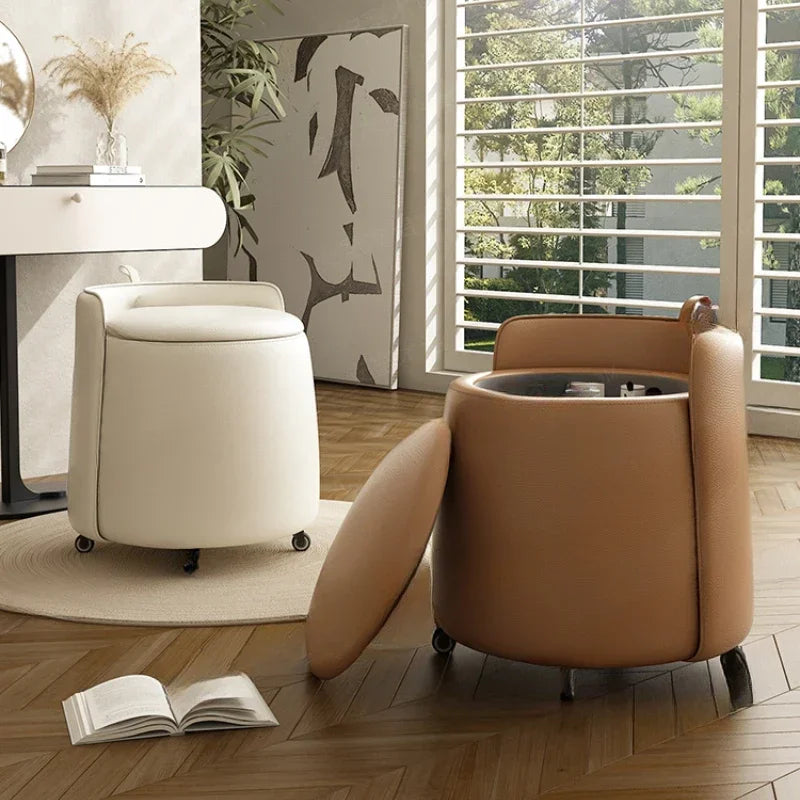 Velora Storage Makeup Stool