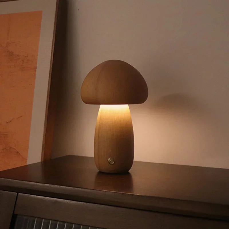 Woodland Glow Mushroom Lamp