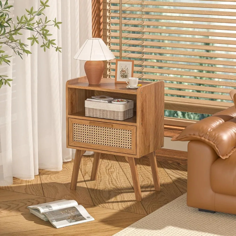 Rattan Harmony Nightstand