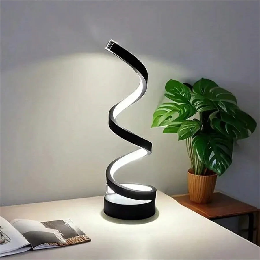 LumiSpiral Touch Lamp