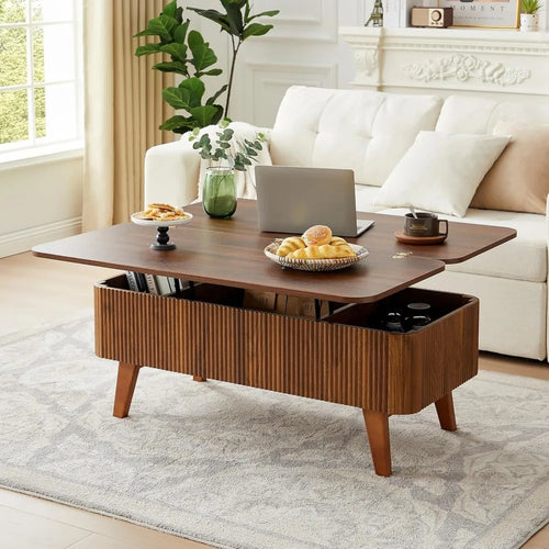 FlexForm Fluted Lift-Top Table