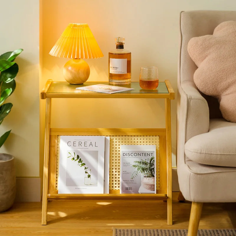 Elysium Glass Side Table