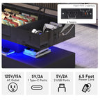 LuxeGlow LED Display Table