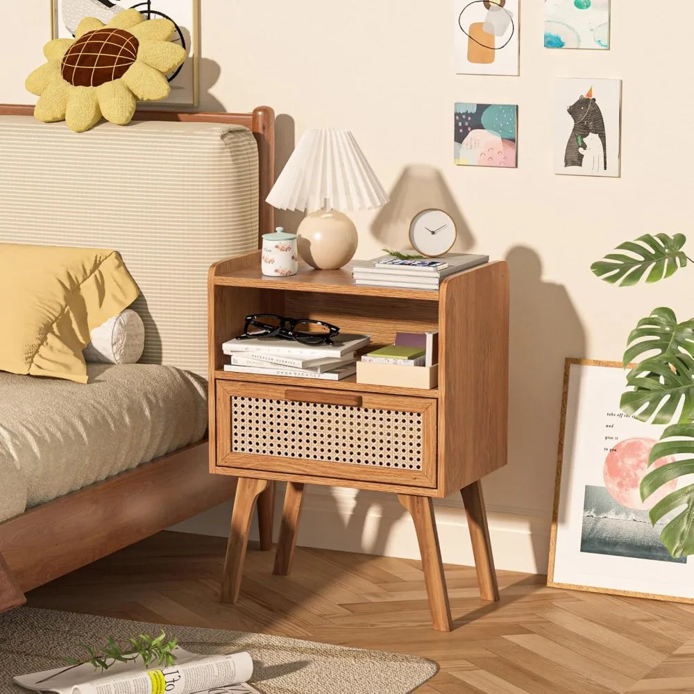 Rattan Harmony Nightstand