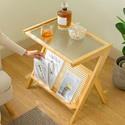 Elysium Glass Side Table