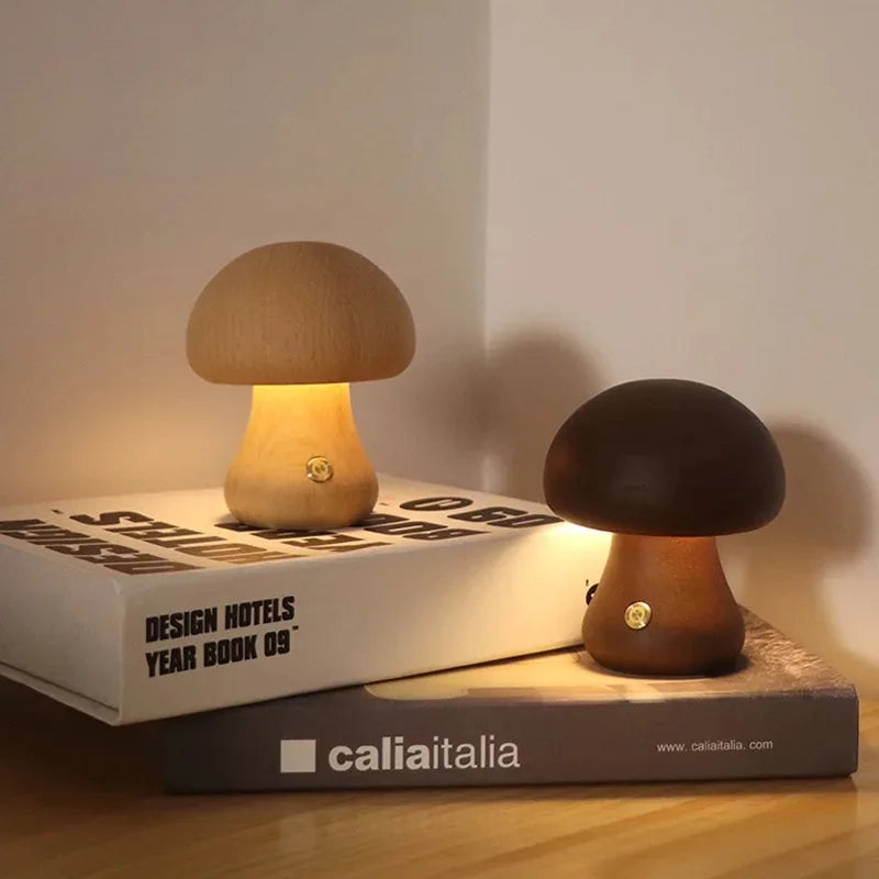 Woodland Glow Mushroom Lamp