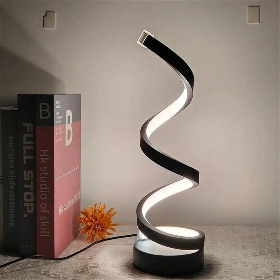 LumiSpiral Touch Lamp