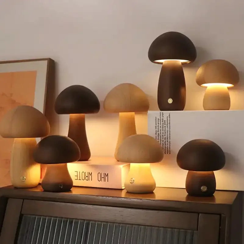 Woodland Glow Mushroom Lamp
