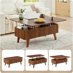 FlexForm Fluted Lift-Top Table