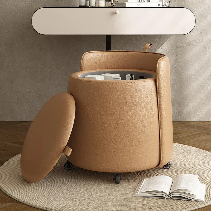 Velora Storage Makeup Stool