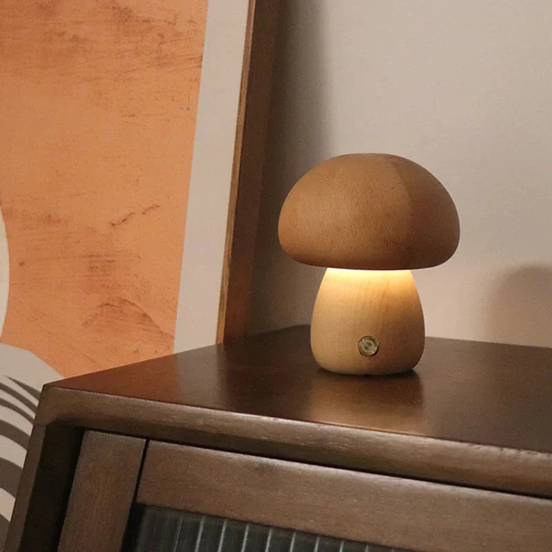 Woodland Glow Mushroom Lamp